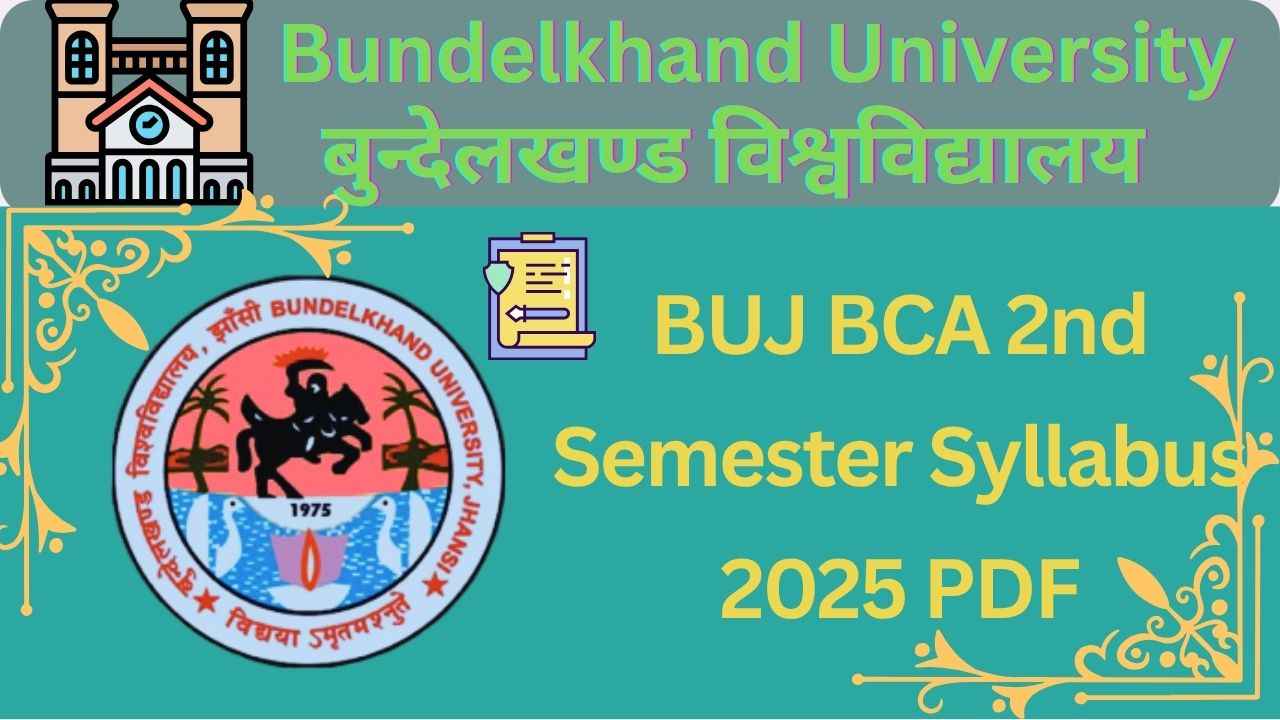 BUJ BCA 2nd Semester Syllabus 2025 PDF Download